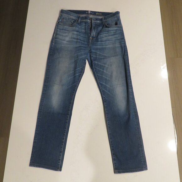 7 FOR ALL MANKIND Slimmy Jeans. Size 33. Excellent Condition. - Picture 1 of 4